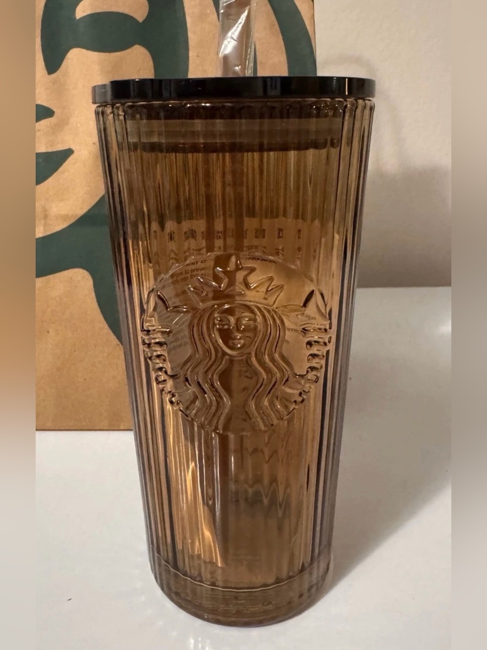 Starbucks Fall Ribbed tumbler - Picture 3 of 3